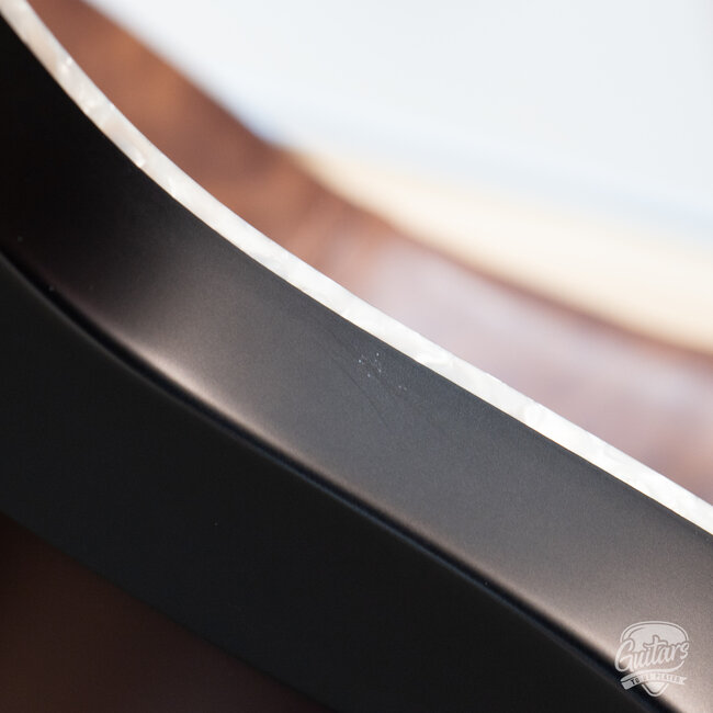 ESP E-II T-B7 Baritone 7-String EMG Guitar w/ Case – Black Satin (B-stock)