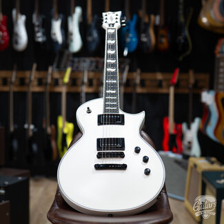 ESP Guitars ESP E-II Eclipse EMG Electric Guitar w/ Case – Snow White Satin (B-stock)