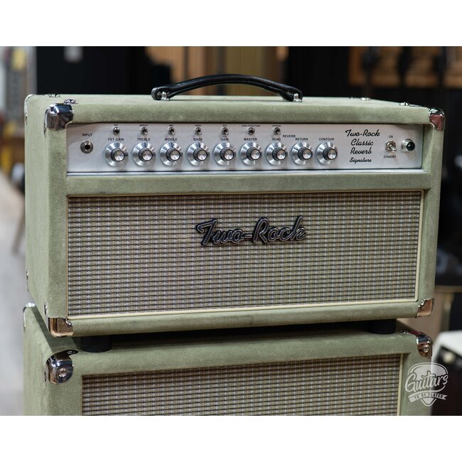 2023 Two Rock Classic Reverb Signature w/ 212 Cab – Moss Green Suede