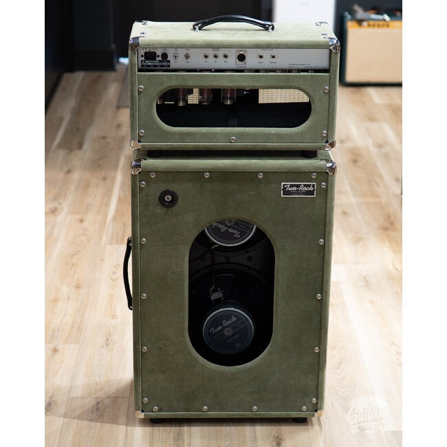 Used Two Rock Classic Reverb Signature w/ 212 Cab – Moss Green Suede