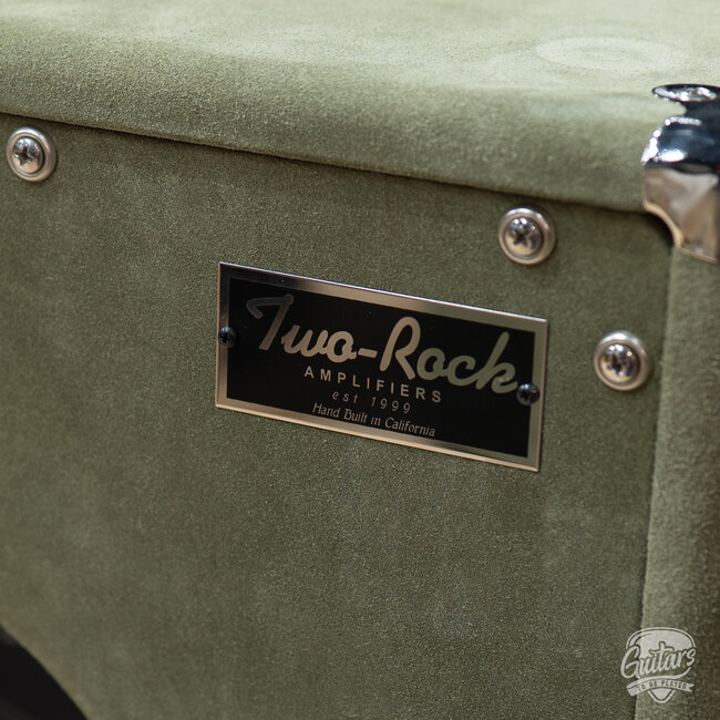 Used Two Rock Classic Reverb Signature w/ 212 Cab – Moss Green Suede