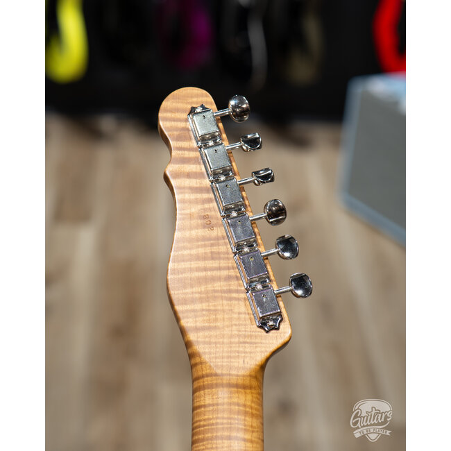 CP Thornton Thinline Classic II Fiddleback Olive Ash w/ Ellis PUs –Tobacco Burst