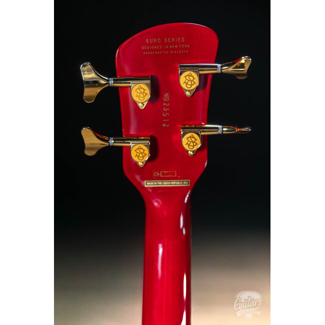 Spector Euro 4 LX Maple Fingberboard Bass Guitar – Black Cherry Gloss