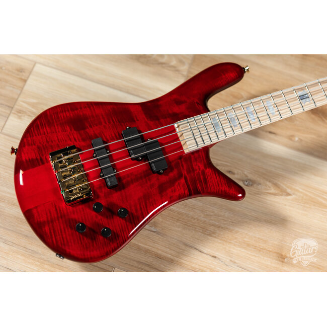 Spector Euro 4 LX Maple Fingberboard Bass Guitar – Black Cherry Gloss