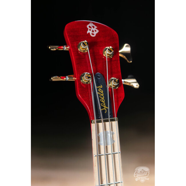 Spector Euro 4 LX Maple Fingberboard Bass Guitar – Black Cherry Gloss