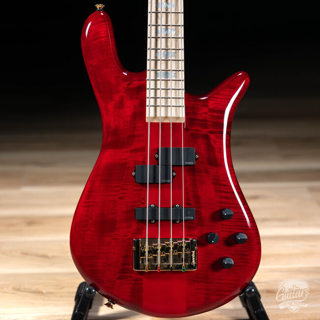Spector Euro 4 LX Maple Fingberboard Bass Guitar – Black Cherry Gloss