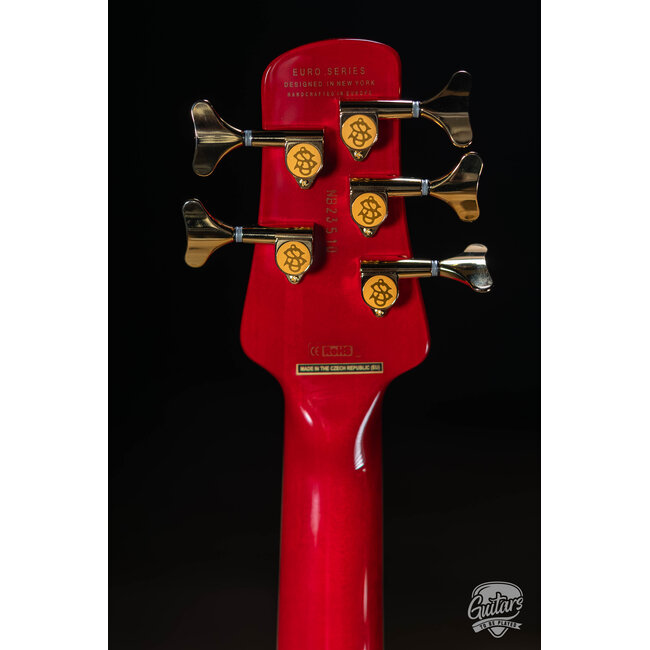 Spector Euro 5 LX Maple Fingberboard 5-String Bass – Black Cherry Gloss