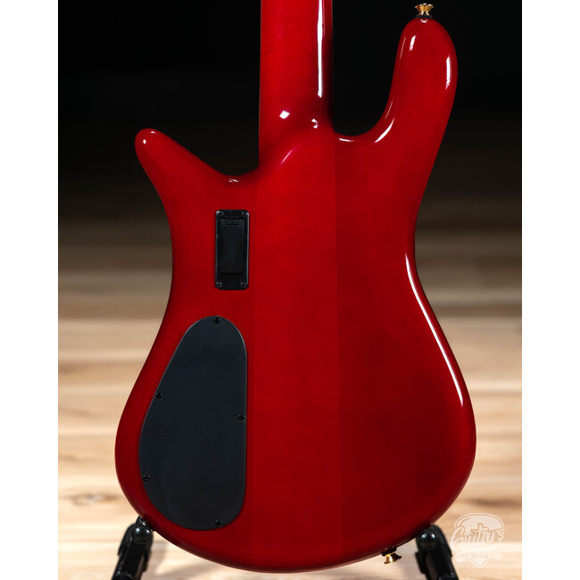 Spector Euro 5 LX Maple Fingberboard 5-String Bass – Black Cherry Gloss