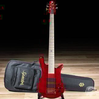 Spector Spector Euro 5 LX Maple Fingberboard 5-String Bass – Black Cherry Gloss