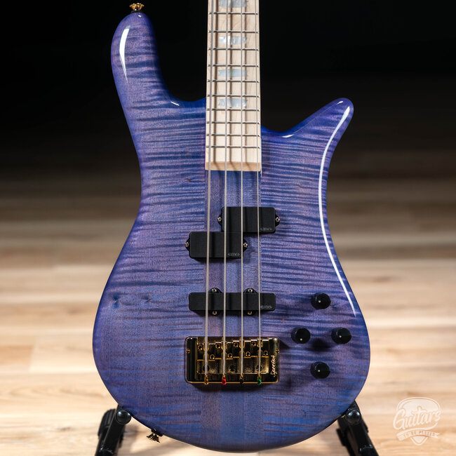 Spector Euro 4 LX Maple Fingerboard 4-String Guitar – Ultra Violet Gloss