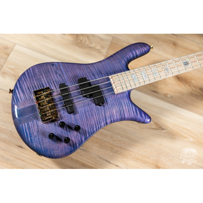 Spector Euro 4 LX Maple Fingerboard 4-String Guitar – Ultra Violet Gloss