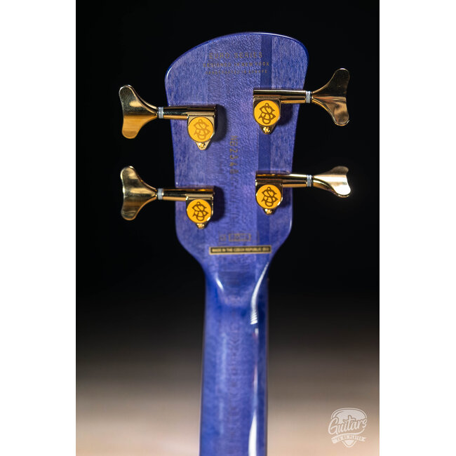 Spector Euro 4 LX Maple Fingerboard 4-String Guitar – Ultra Violet Gloss