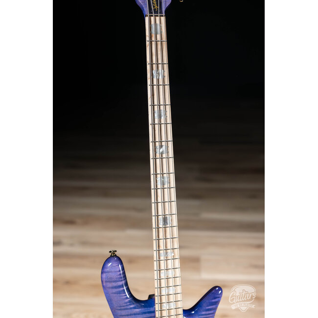 Spector Euro 4 LX Maple Fingerboard 4-String Guitar – Ultra Violet Gloss