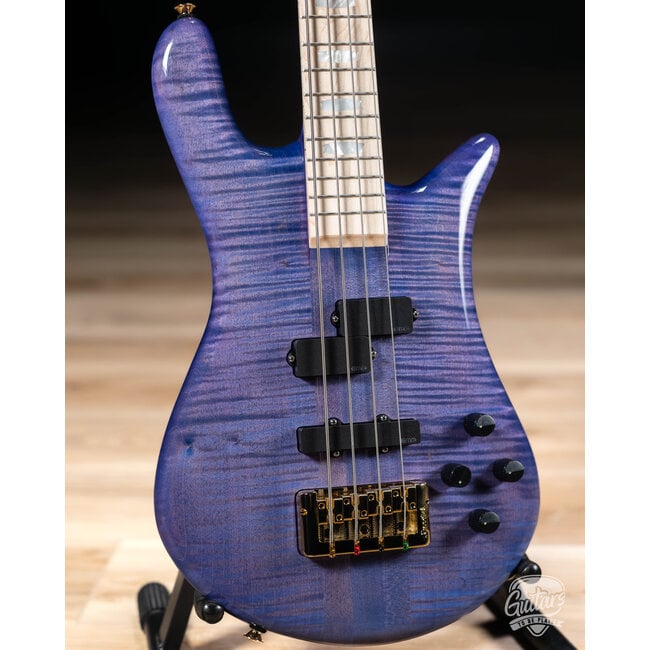 Spector Euro 4 LX Maple Fingerboard 4-String Guitar – Ultra Violet Gloss