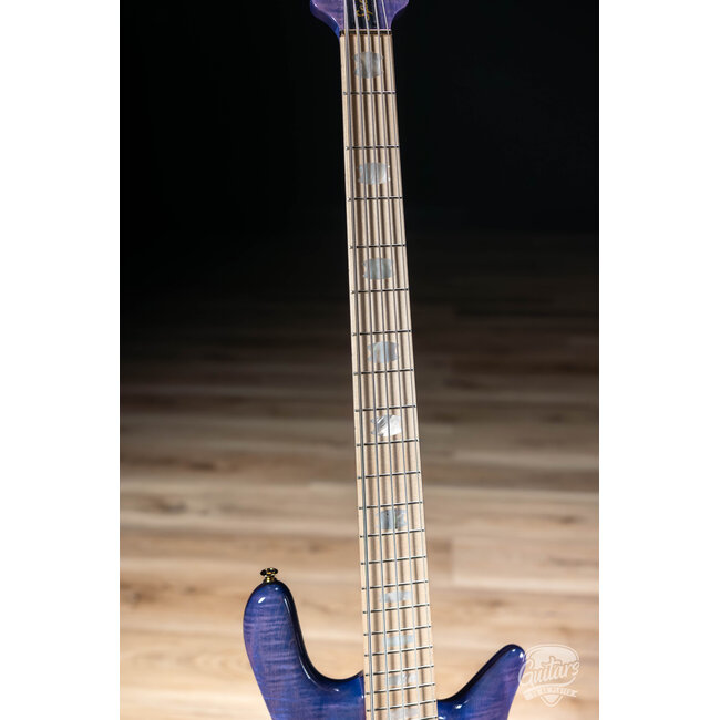 Spector Euro 5 LX Maple Fingberboard 5-String Bass – Ultra Violet Gloss