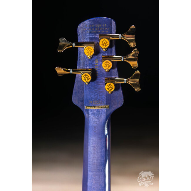 Spector Euro 5 LX Maple Fingberboard 5-String Bass – Ultra Violet Gloss
