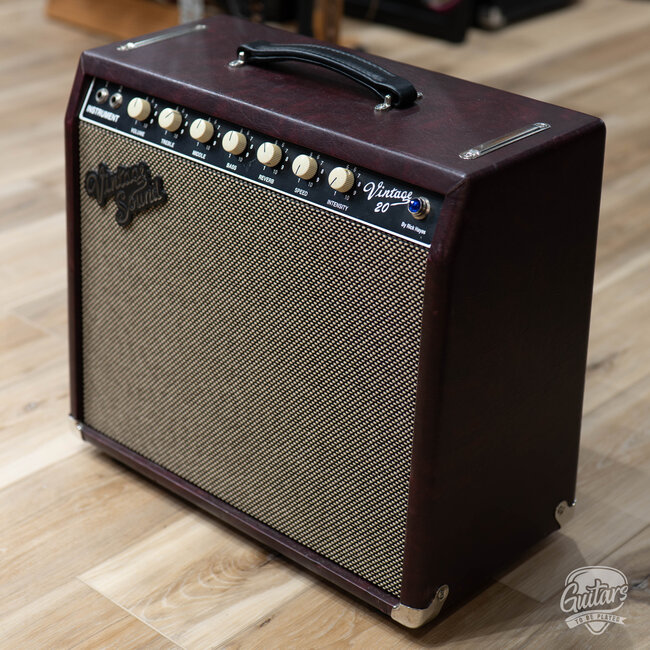 2019 Vintage Sound Vintage 20 1x12 Combo Amp w/ Cover – Wine