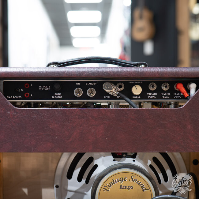 2019 Vintage Sound Vintage 20 1x12 Combo Amp w/ Cover – Wine