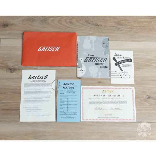 2019 Gretsch G6229 Players Edition Jet BT w/ Towner & Bigsby – Silver Sparkle