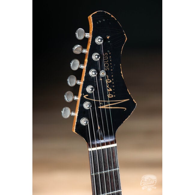 Novo Custom Solus M1 w/ Chunky C Neck & Fralin P90 - Candy Apple Orange