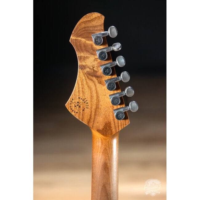 Novo Custom Solus M1 w/ Chunky C Neck & Fralin P90 - Candy Apple Orange