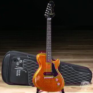 Novo Novo Custom Solus M1 w/ Chunky C Neck & Fralin P90 - Candy Apple Orange