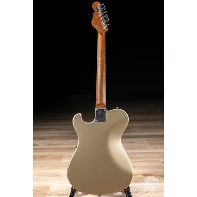 Veritas Portlander Bigsby w/ BearCats, Roasted Maple & RW Neck – Shoreline Gold