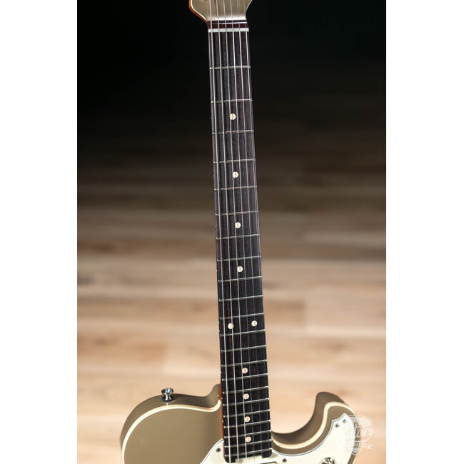 Veritas Portlander Bigsby w/ BearCats, Roasted Maple & RW Neck – Shoreline Gold