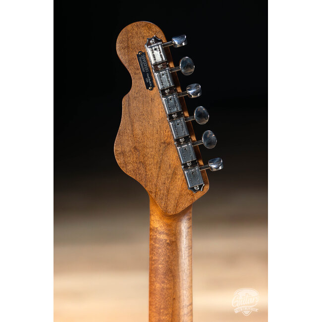 Veritas Portlander Bigsby w/ BearCats, Roasted Maple & RW Neck – Shoreline Gold