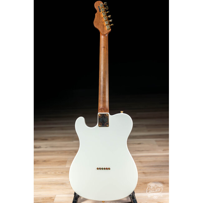 Veritas Texas Miracle Alder T-Style w/ Roasted Maple & RW Neck – Olympic White