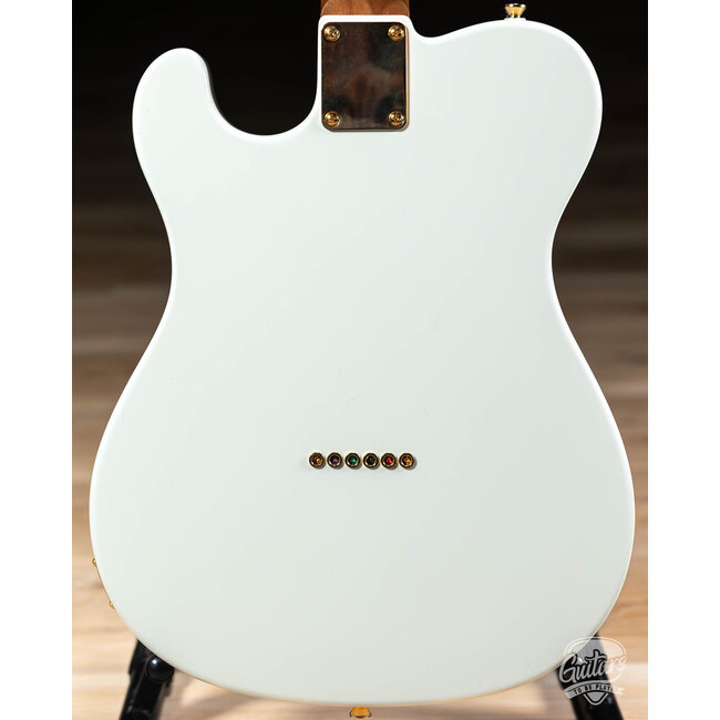 Veritas Texas Miracle Alder T-Style w/ Roasted Maple & RW Neck – Olympic White