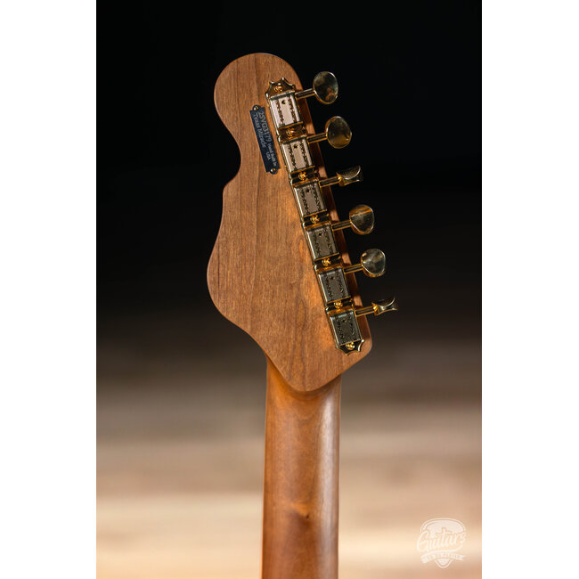 Veritas Texas Miracle Alder T-Style w/ Roasted Maple & RW Neck – Olympic White