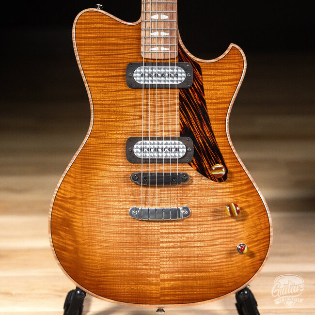Powers Electric A-Type Select Maple Full Faraday Hard Tail – Wild Honey Burst