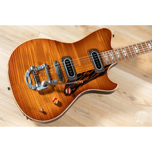 Powers Electric A-Type Select Maple Partial Faraday CamTail – Sweet Tea Orange