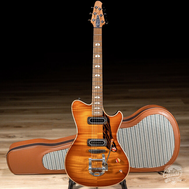 Powers Electric A-Type Select Maple Partial Faraday CamTail – Sweet Tea Orange