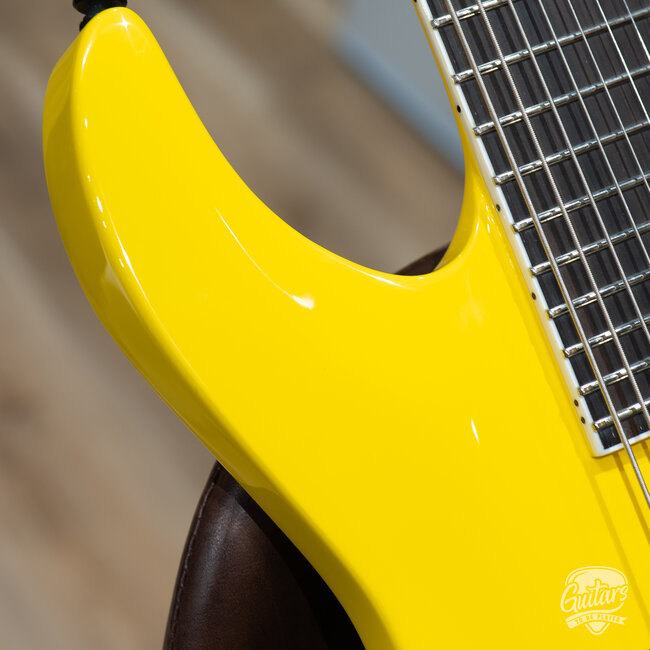 ESP LTD SC-608B Stephen Carpenter 8-String Baritone w/ Case – Yellow (B-stock)