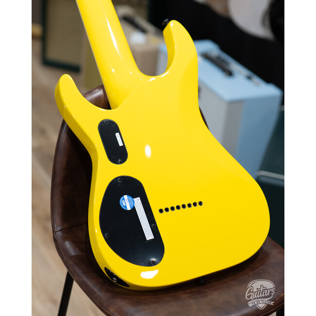 ESP LTD SC-608B Stephen Carpenter 8-String Baritone w/ Case – Yellow (B-stock)