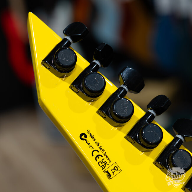 ESP LTD SC-608B Stephen Carpenter 8-String Baritone w/ Case – Yellow (B-stock)