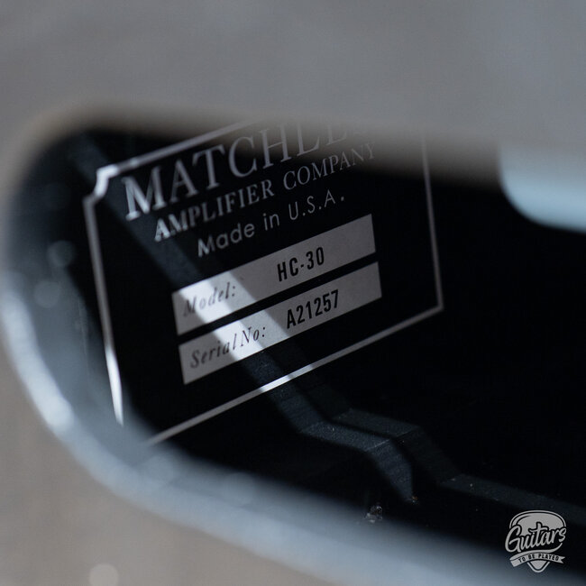 2013 Matchless HC-30 and 2x12 Cab – Black