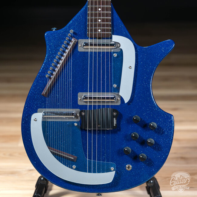 Danelectro Coral Electric Sitar – Blue Flake