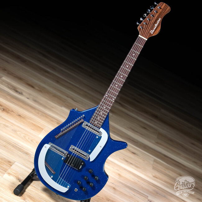 Danelectro Coral Electric Sitar – Blue Flake