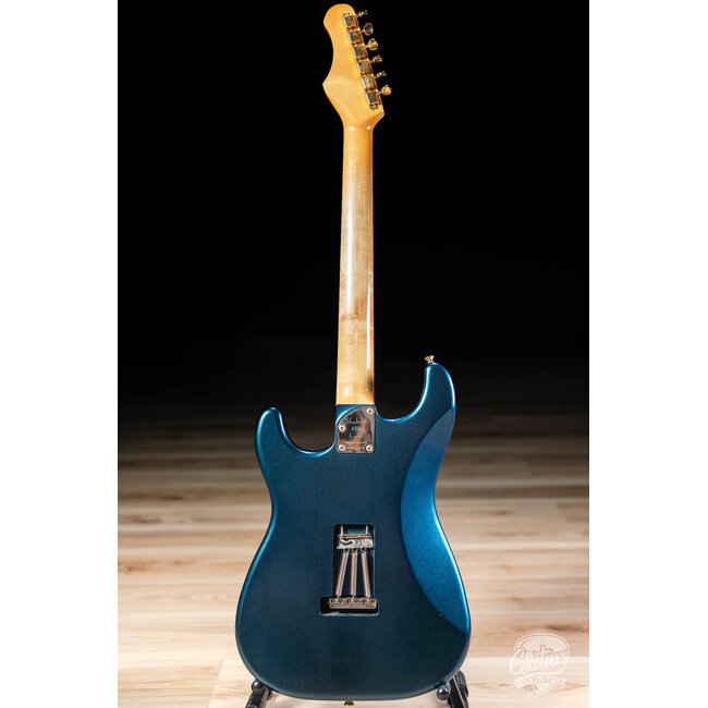 2024 Shabat Lynx HSH Alder S-Style w/ Rosewood & Gold Hardware – Cosmic Sapphire