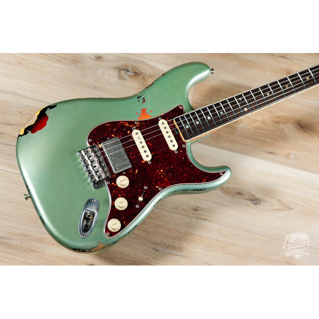 Shabat Lynx Alder HSS w/ Rosewood & Lollar 64’s/Imperial – Firemist Silver/3TSB
