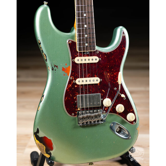 Shabat Lynx Alder HSS w/ Rosewood & Lollar 64’s/Imperial – Firemist Silver/3TSB