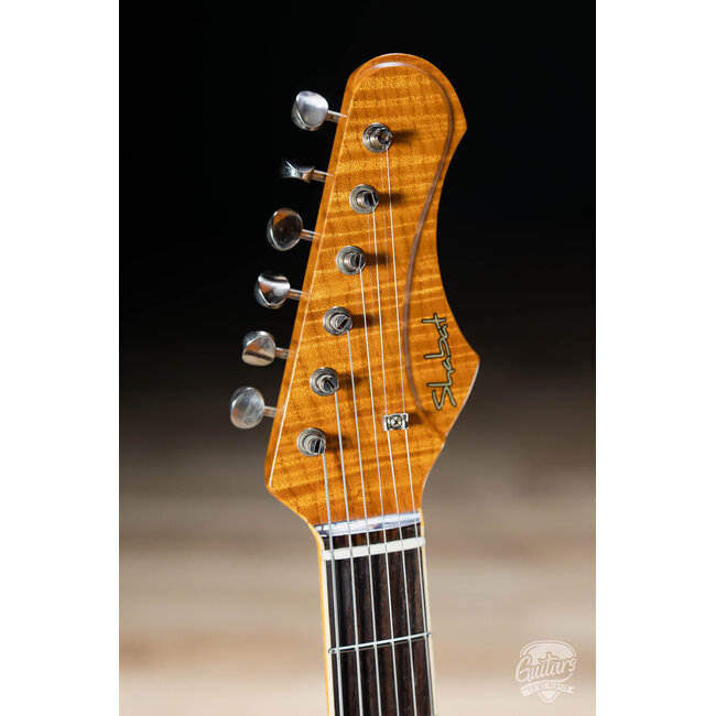 Shabat Lynx Alder HSS w/ Rosewood & Lollar 64’s/Imperial – Firemist Silver/3TSB