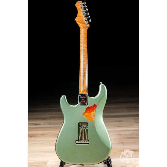 Shabat Lynx Alder HSS w/ Rosewood & Lollar 64’s/Imperial – Firemist Silver/3TSB