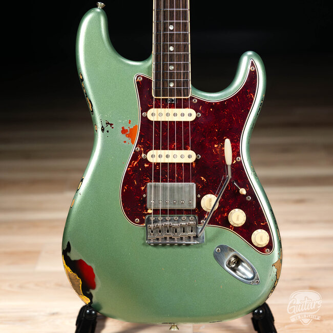 Shabat Lynx Alder HSS w/ Rosewood & Lollar 64’s/Imperial – Firemist Silver/3TSB