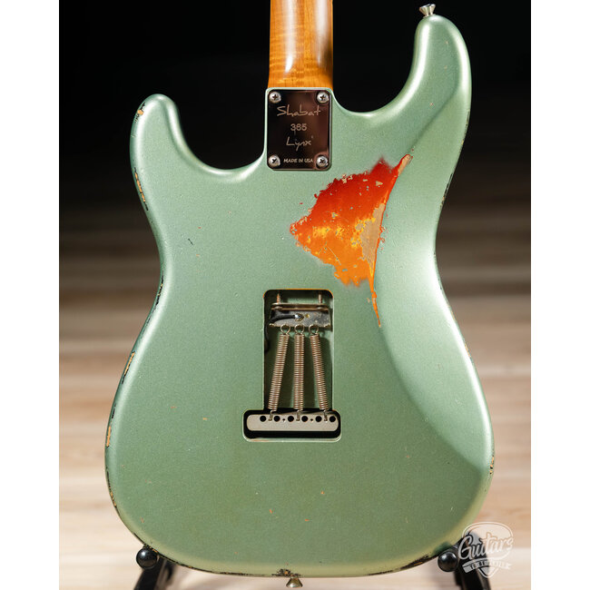 Shabat Lynx Alder HSS w/ Rosewood & Lollar 64’s/Imperial – Firemist Silver/3TSB