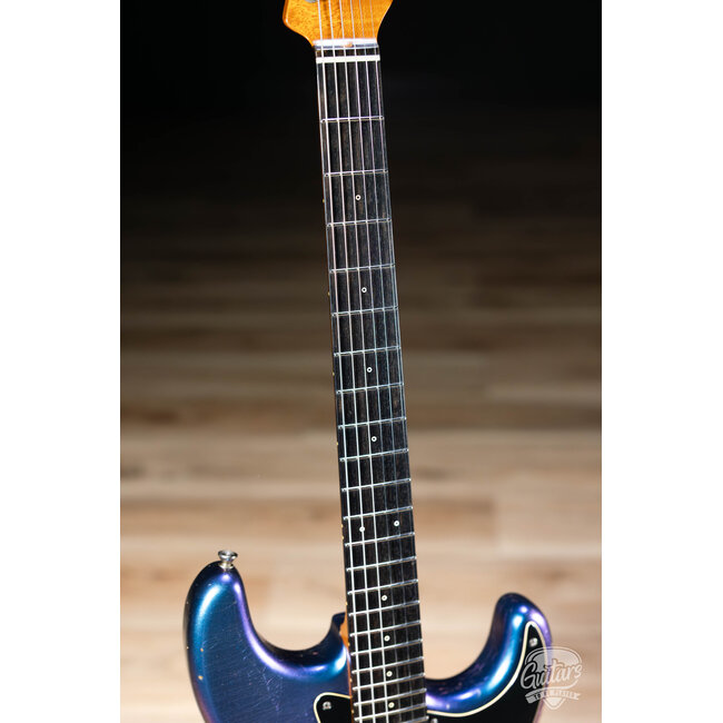 Shabat Lynx HSS Alder S-Style w/ Ebony & Lollar Specials/Imperial – Cosmic Blue