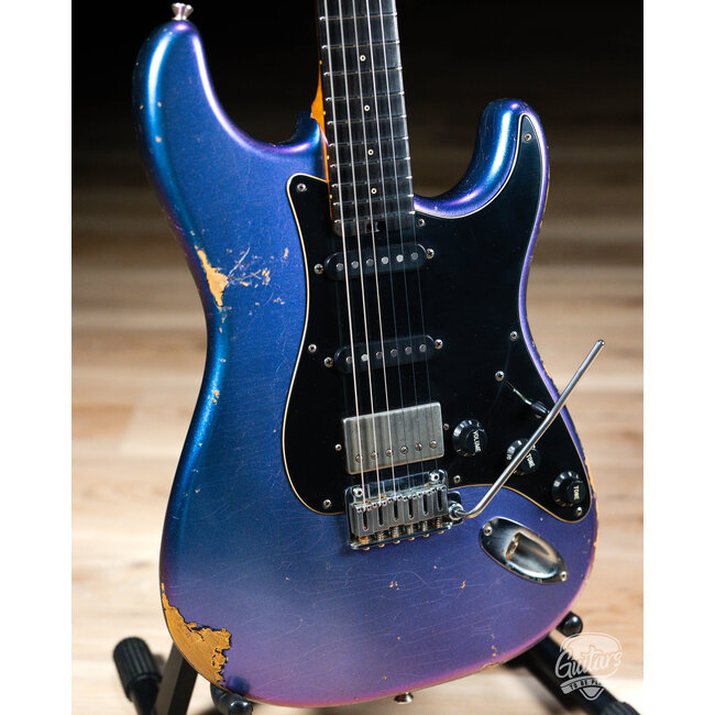 Shabat Lynx HSS Alder S-Style w/ Ebony & Lollar Specials/Imperial – Cosmic Blue
